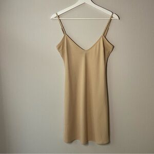 Bebe Nude Lightweight Slip Dress Medium